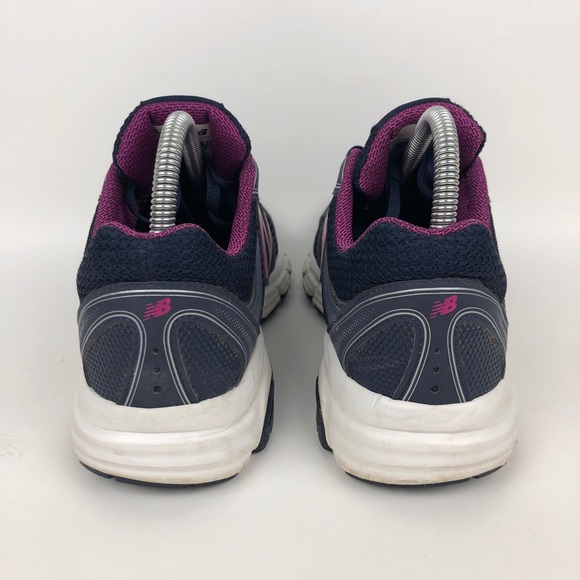 New Balance 470 Tech Ride Walking Running Shoe Womens Size 7 Navy Blue Purple - Picture 2 of 9